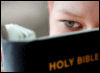 boy reading Bible